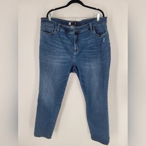 Kut from the Kloth blue straight legs jeans Size 22W